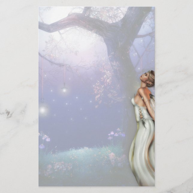 Filha dos artigos de papelaria da lua (Frente)