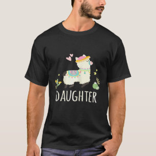 Filha Llama Camisa Da Família De Natal Três