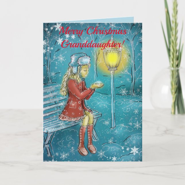 FILHA-VOZ DO CARTÃO DE NATAL DE BANCO (Frente)