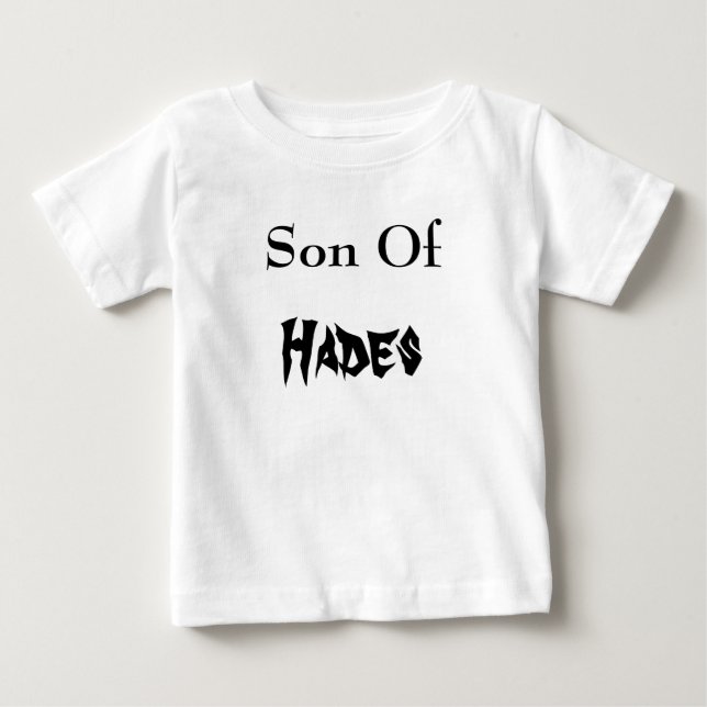 Filho De Hades - Camisa De Bebê De Deus Grego (Frente)