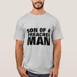 FILHO DE UM PREACHER MAN Vintage T-shirts masculin
