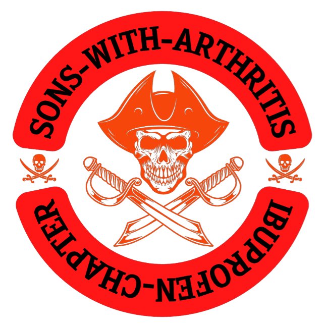 Filhos com Artrite Ibuprofeno Capítulo T-shirt (Criador carregado)