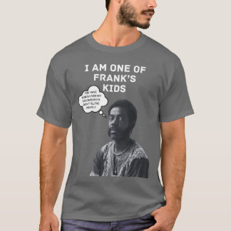 Filhos de Frank Camisa de Cinza Escura/Texto Branc
