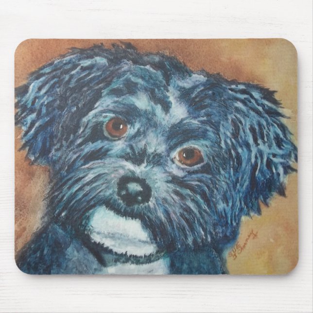 FILHOTE DE CACHORRO DOCE MOUSEPAD DE HAVANESE (Frente)