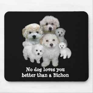 Filhotes de cachorro Mousepad de Bichon Frise