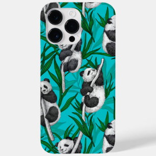 Filhotes de Panda em turquesa