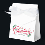 Filiais de Natal Caixas de Favor de Férias<br><div class="desc">Obrigado seus convidados com caixas de favoritos personalizadas e na moda! Todas as cores de texto e fundo são totalmente editáveis. Clique no botão "Personalizar" para personalizar mais ou entre em contato conosco se precisar de ajuda para personalizar. Para obter itens correspondentes e mais designs de na moda, visite nosso...</div>