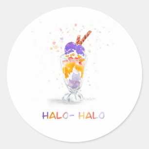 Filipino / Adesivo Filipino Halo Halo Watercolor