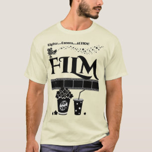[FILM] Logotipo Gráfico T-Shirt