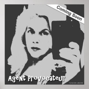 Film Noir Agent Provocateur Breve Poster