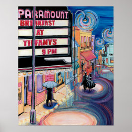 Filme de Poster de Arte Noturna