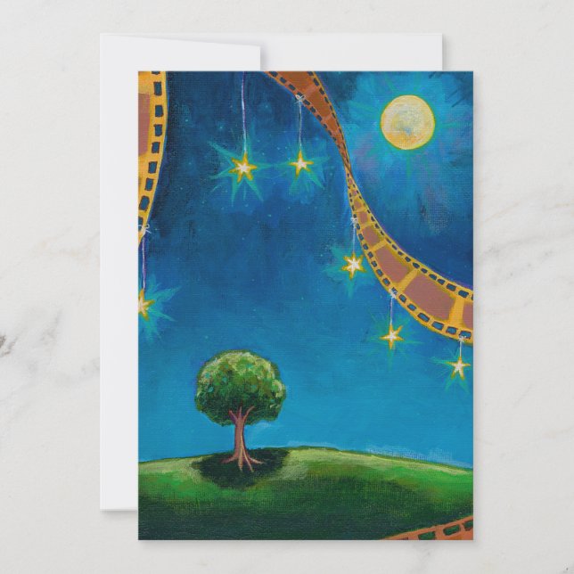 Filme fotográfico arte paisagem divertida pintura (Frente)