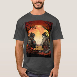 Filme Kung Fu Luta Cena Ação T-Shirt