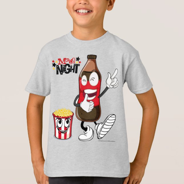 *Filme Night* Engraçado Amigos T-Shirt (Frente)