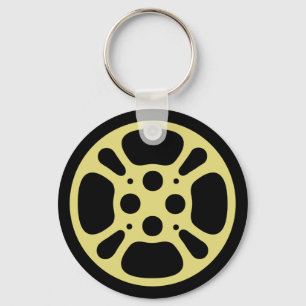 Filme Reel / Chaveiro de filme (Amarelo)