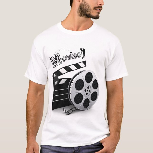 Filmes: T-Shirt Reel & Clapper (Frente)