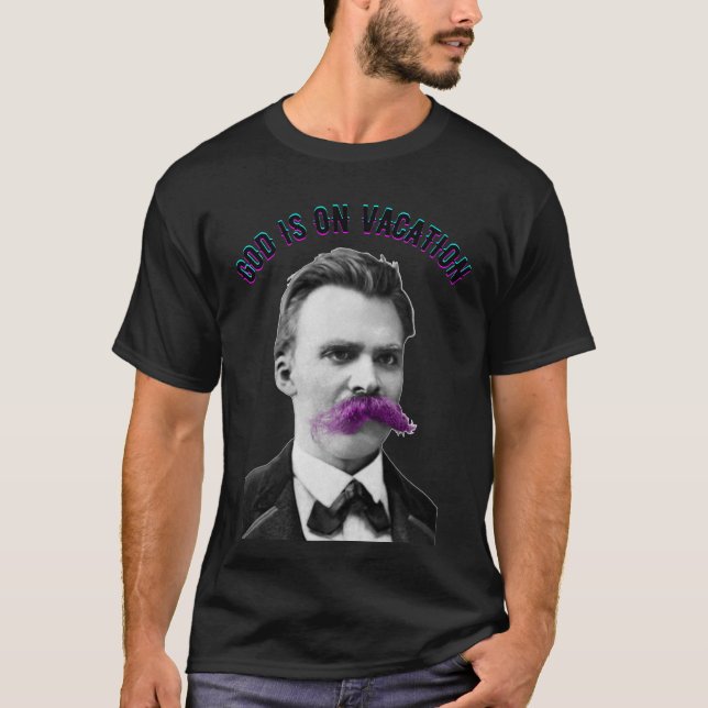 Filosofia T-Shirt - Friedrich Nietzsche (Frente)