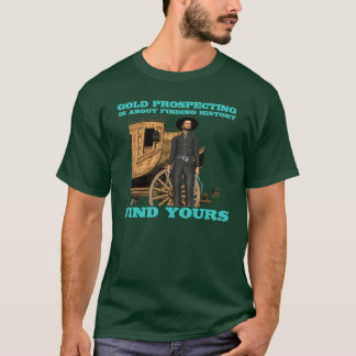 Filtração Dourado que sonda o t-shirt do