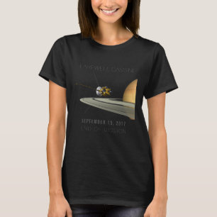 Fim de adeus da missão - t-shirt de Cassini