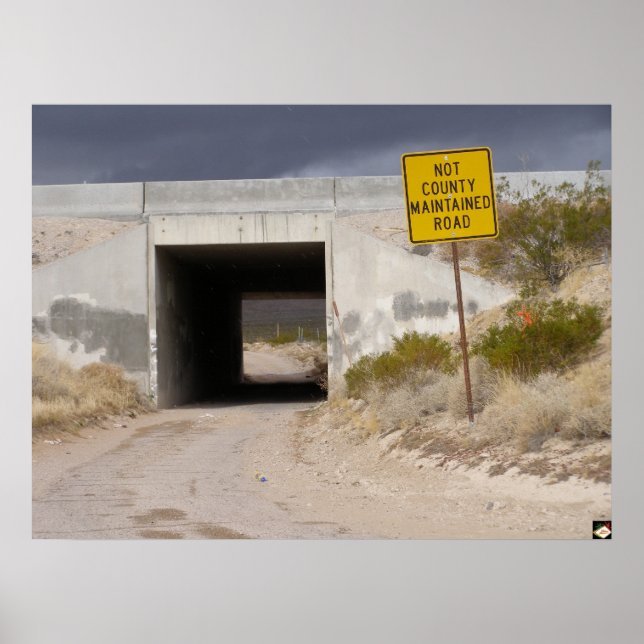 Fim de Las Vegas Blvd. Impressão poster (Frente)