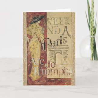 Fim de semana no Cartão de Paris