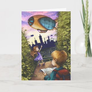 Fim do Cartão de Saudação Maze de Cobertura