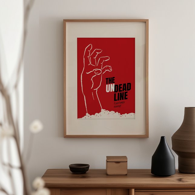 Fim do prazo - Vintage horror Film poster (Criador carregado)