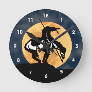 Fim do Relógio de Parede Silhueta de Trilha