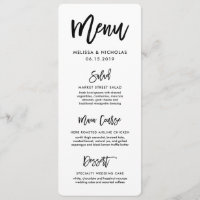 FINAL feito sob encomenda do menu
