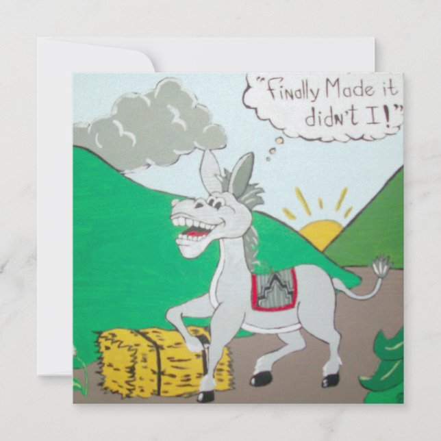 Finalmente, fez um convite para ti (Frente)