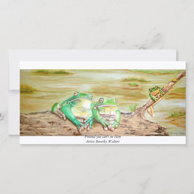 Fingir que não pode ver o Feiticeiro... (Frente)