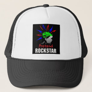 Finja o boné do camionista de Rockstar