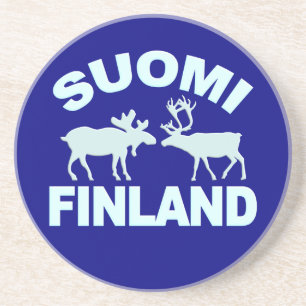 Finlândia Moose & Reindeer porta copos