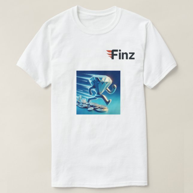 Finz t-shirt  (Frente do Design)