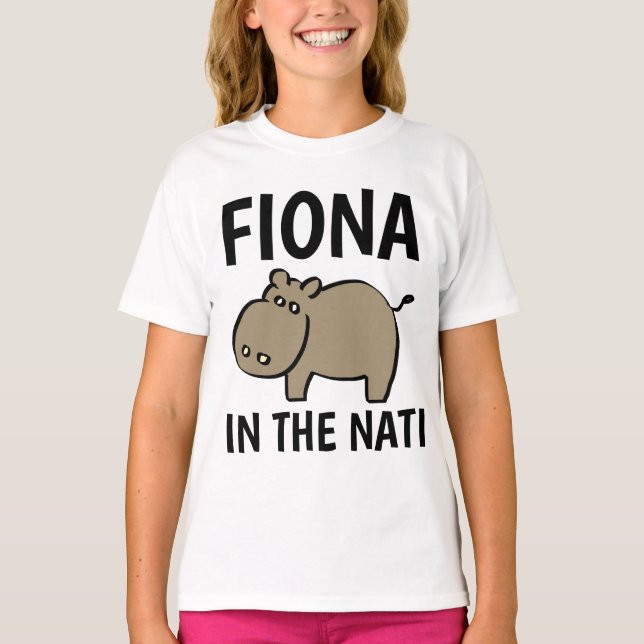 FIONA CINCINNATI HIPPO T-Shirts (Frente)