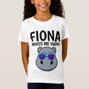 FIONA HIPPO ME FAZ FELIZ T-shirts