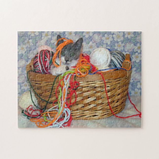 Fios de Bob - Quebra-cabeça de Gato (Horizontal)