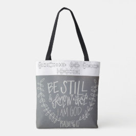Fique A Saber Que Sou Deus Tote Bag