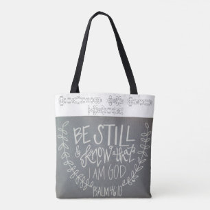 Fique A Saber Que Sou Deus Tote Bag