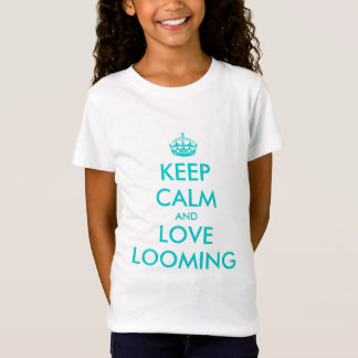 Fique calmo e ame se aproximando da camisa das cri