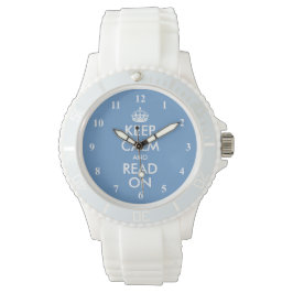 Fique calmo e leia no relógio do pulso