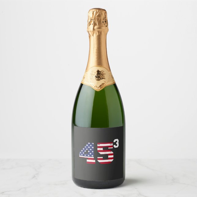 Fique com 45 Pro Trump USA Flag 4 de 4 de julho (Frente)