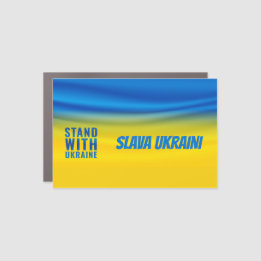 Fique com a Ucrânia Slava Ukraini Glória à Ucrânia