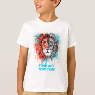 Fique com as camisetas infantis da sua tribo
