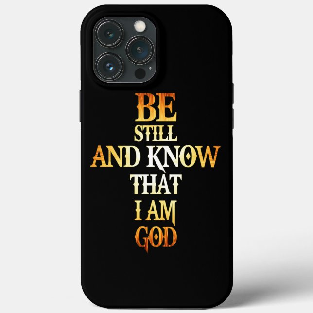 Fique E Saiba Que Sou Deus Dando Presente Para O C (Verso)