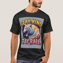 Fique Gentil Fique Raro | Camiseta com Citação Neg