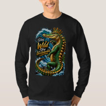 , Fique Imparável – Camiseta Crocodilo Oceano