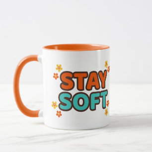 Fique Macio - Caneca floral
