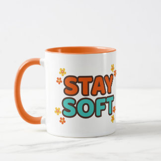 Fique Macio - Caneca floral