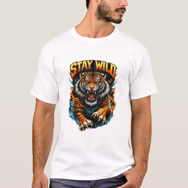 Fique Selvagem – Camisa Roaring Tiger Energy (Frente)